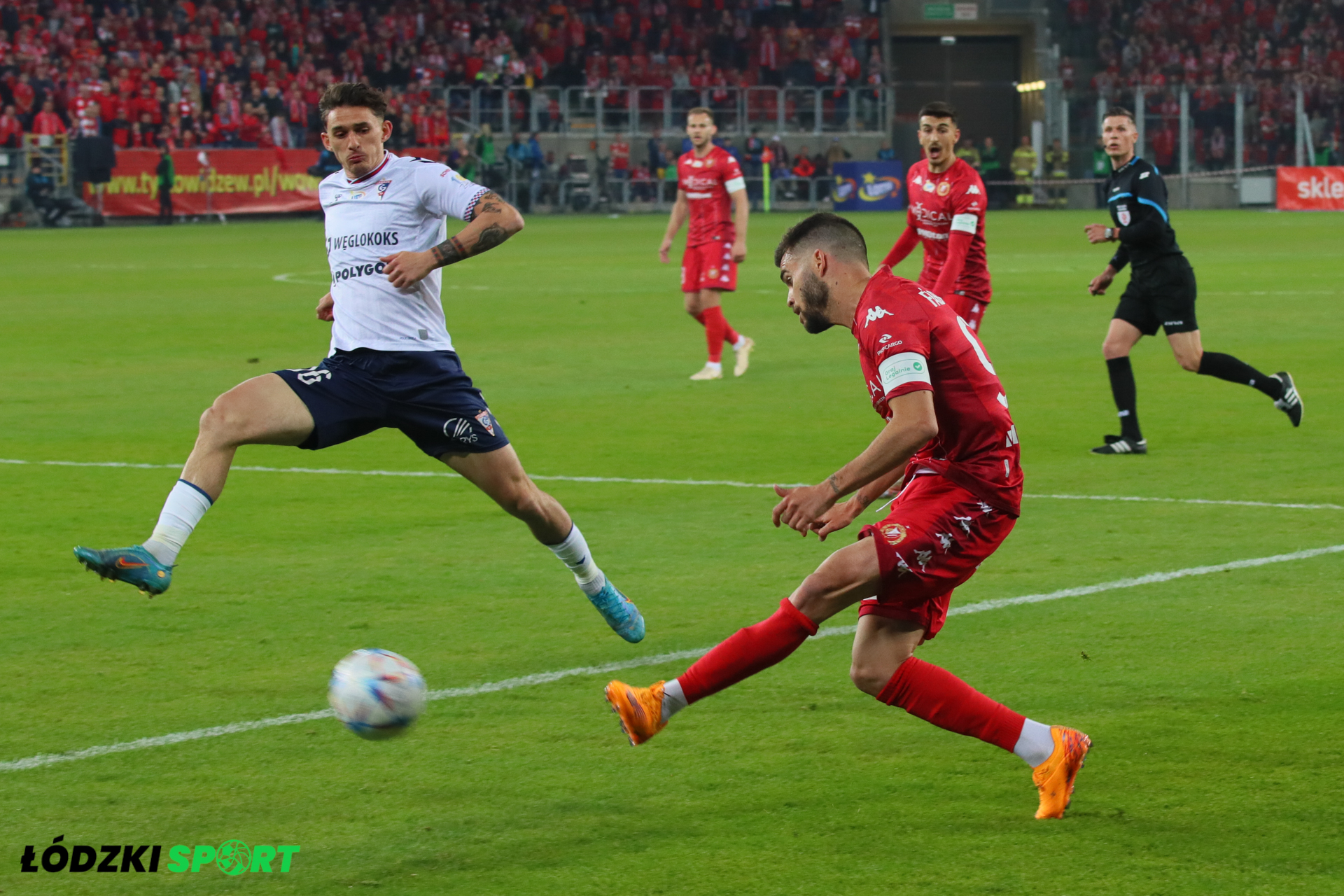 13 05 2023 PKO Ekstraklasa Widzew Łódź Górnik Zabrze Łódzki Sport