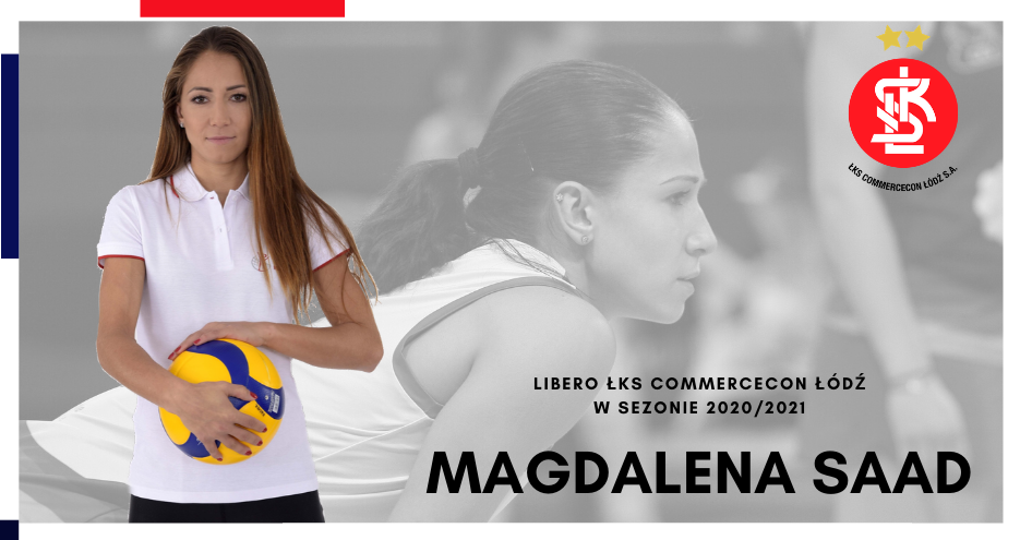Magdalena Saad wraca do Łódzkiego Klubu Sportowego