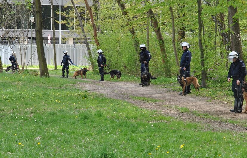 Pochód i mecz ŁKS - Widzew / 03.05.2022 (fot. KMP w Łodzi)