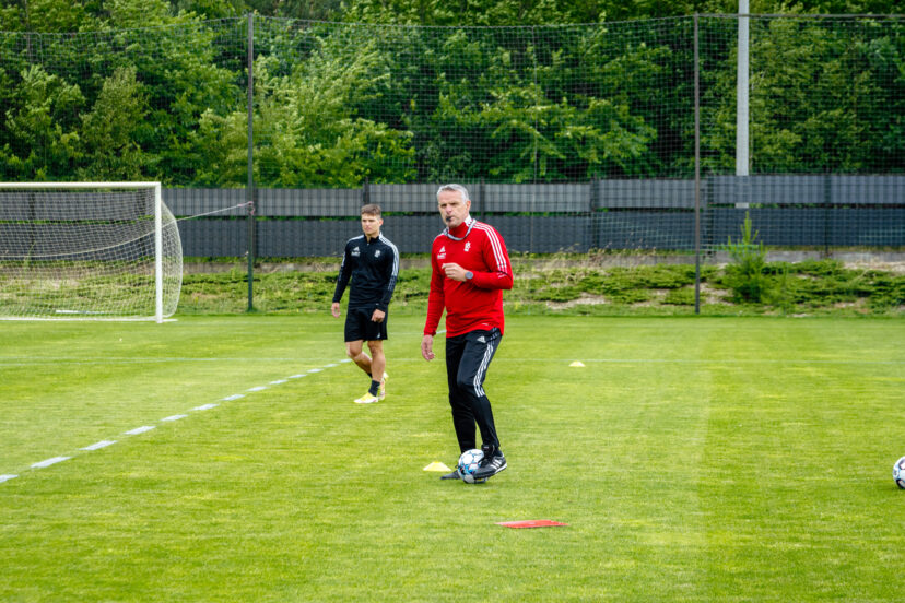 Zgrupowanie ŁKS-u w Woli Chorzelowskiej 2022 / fot. Bartosz Król ŁKS Łódź