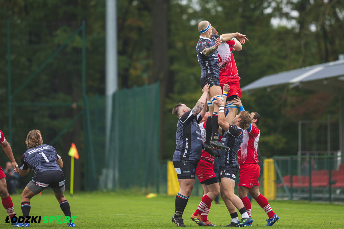 Master Pharm Rugby Łódź rozgromili Pogoń Siedlce / fot. Łódzki Sport