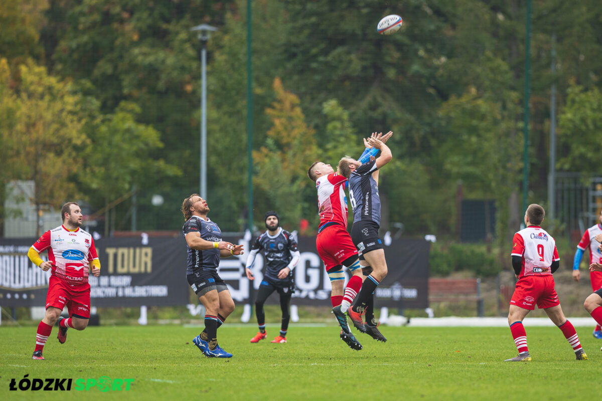 Master Pharm Rugby Łódź rozgromili Pogoń Siedlce / fot. Łódzki Sport