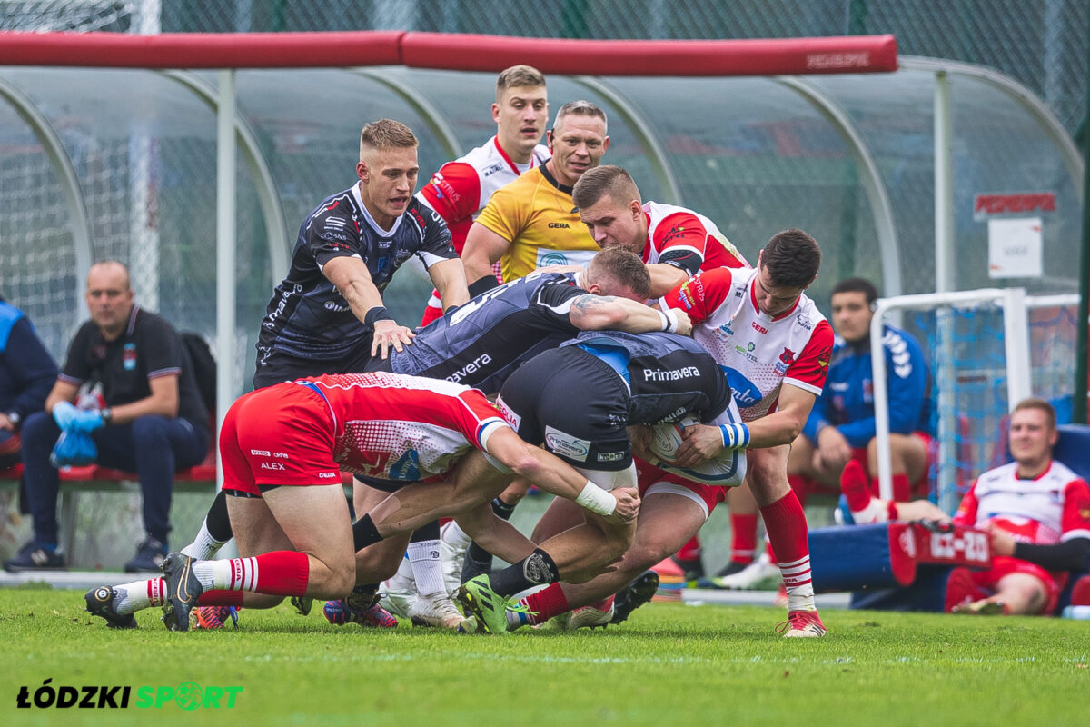 Master Pharm Rugby Łódź rozgromili Pogoń Siedlce / fot. Łódzki Sport