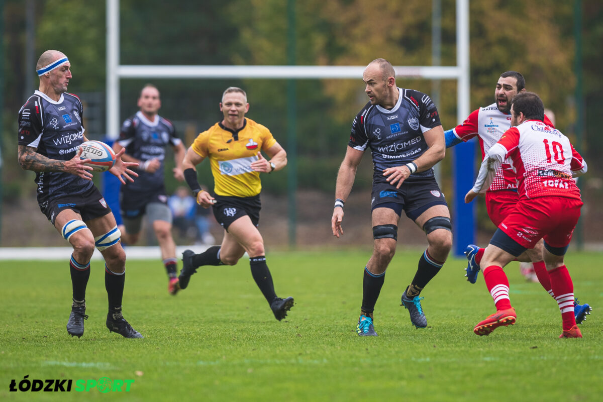 Master Pharm Rugby Łódź rozgromili Pogoń Siedlce / fot. Łódzki Sport