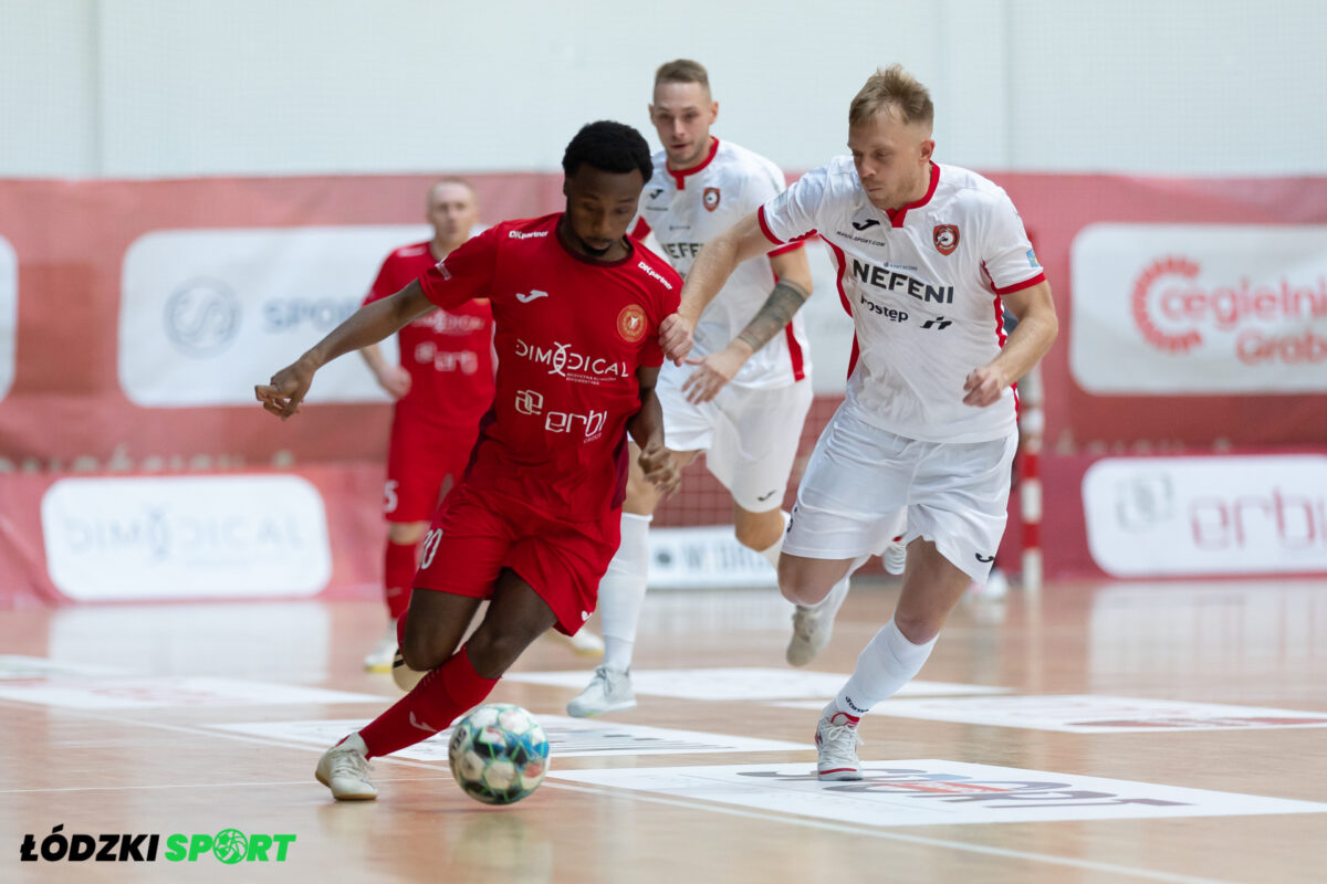 Widzew Łódź Futsal - Red Dragons Pniewy 01.10.2022 / fot. Łódzki Sport
