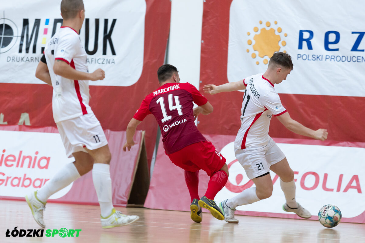 Widzew Łódź Futsal - Red Dragons Pniewy 01.10.2022 / fot. Łódzki Sport