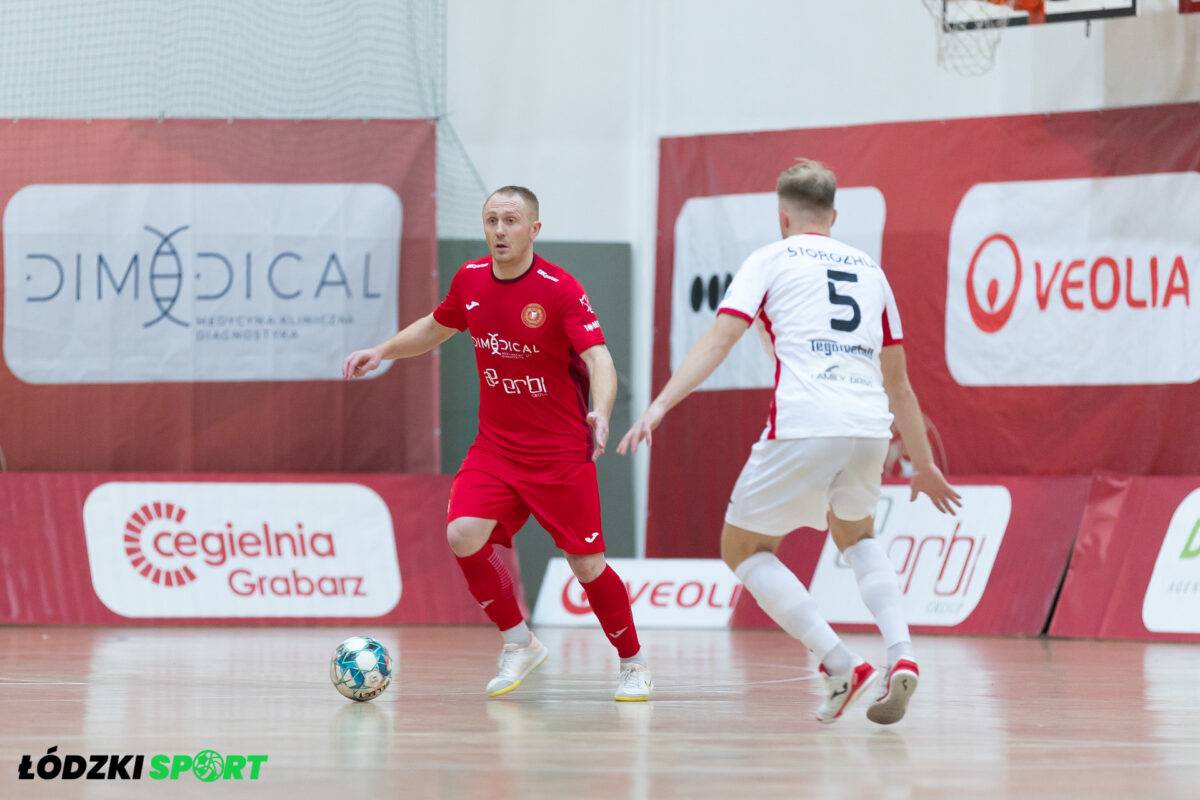 Widzew Łódź Futsal - Red Dragons Pniewy 01.10.2022 / fot. Łódzki Sport