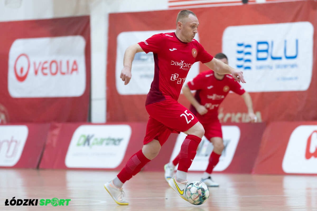 Widzew Łódź Futsal - Red Dragons Pniewy 01.10.2022 / fot. Łódzki Sport