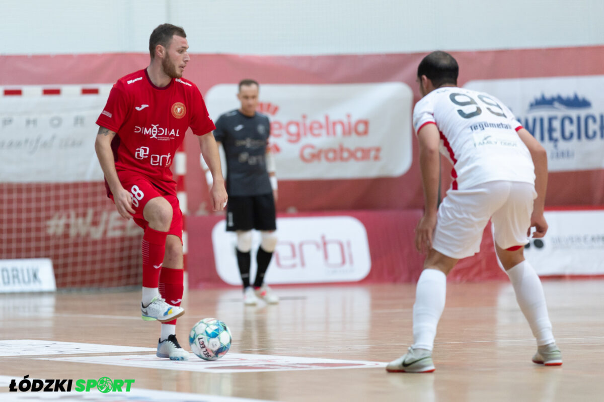 Widzew Łódź Futsal - Red Dragons Pniewy 01.10.2022 / fot. Łódzki Sport