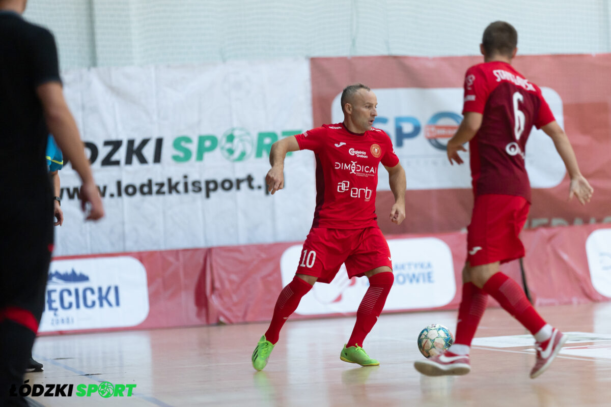 Widzew Łódź Futsal - Red Dragons Pniewy 01.10.2022 / fot. Łódzki Sport