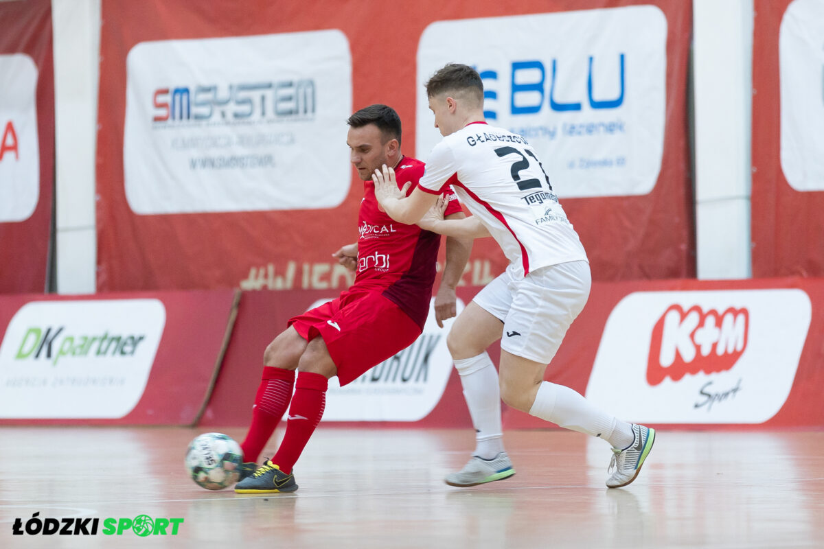 Widzew Łódź Futsal - Red Dragons Pniewy 01.10.2022 / fot. Łódzki Sport