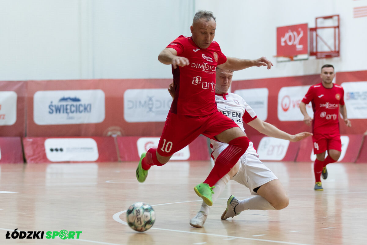 Widzew Łódź Futsal - Red Dragons Pniewy 01.10.2022 / fot. Łódzki Sport