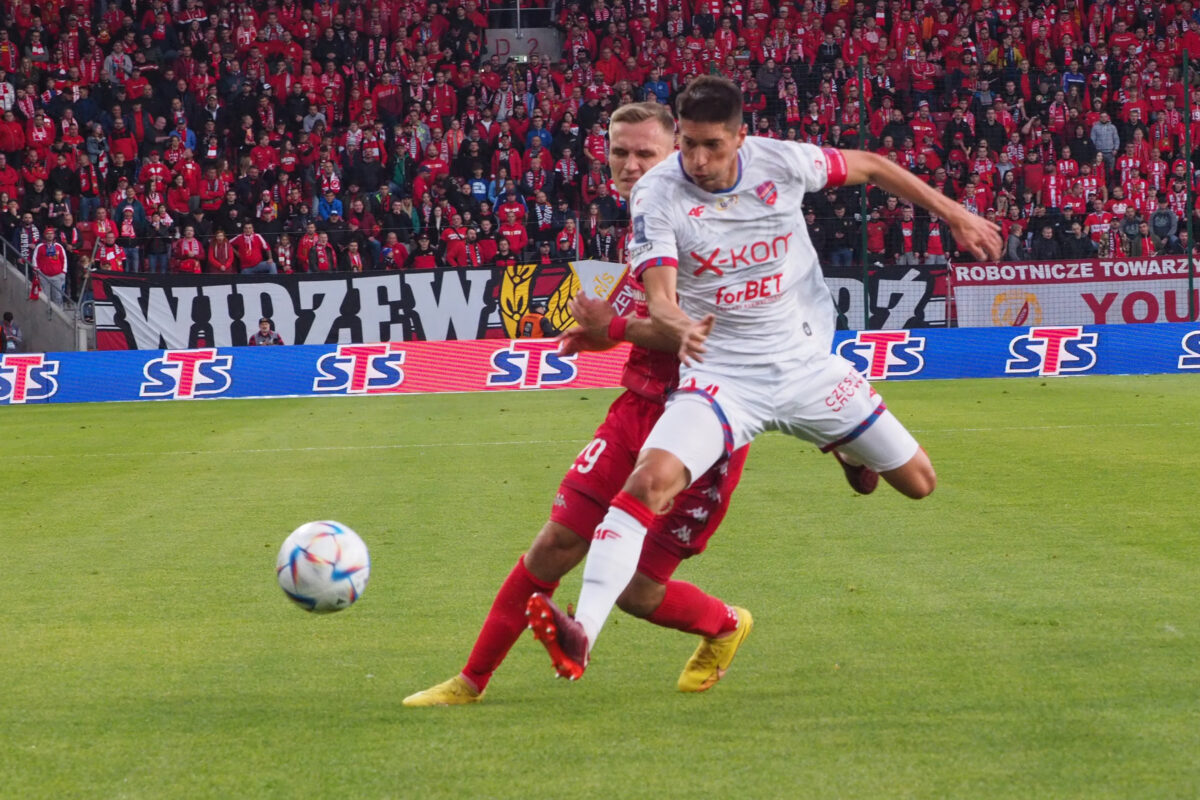 Widzew Łódź- Raków 0:0 / 02.10.2022 / fot. Łódzki Sport