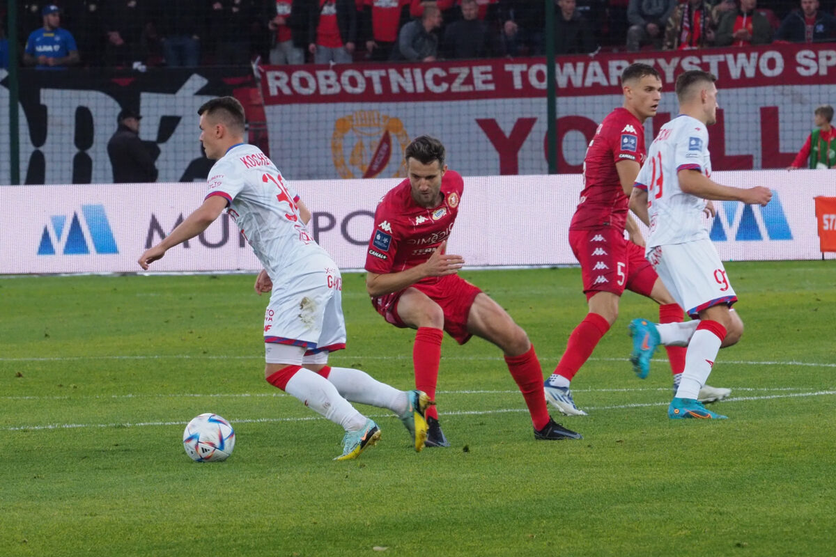 Widzew Łódź- Raków 0:0 / 02.10.2022 / fot. Łódzki Sport