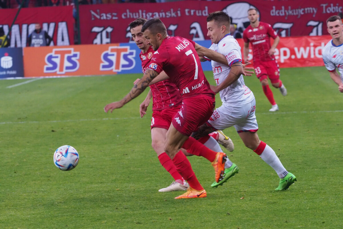 Widzew Łódź- Raków 0:0 / 02.10.2022 / fot. Łódzki Sport