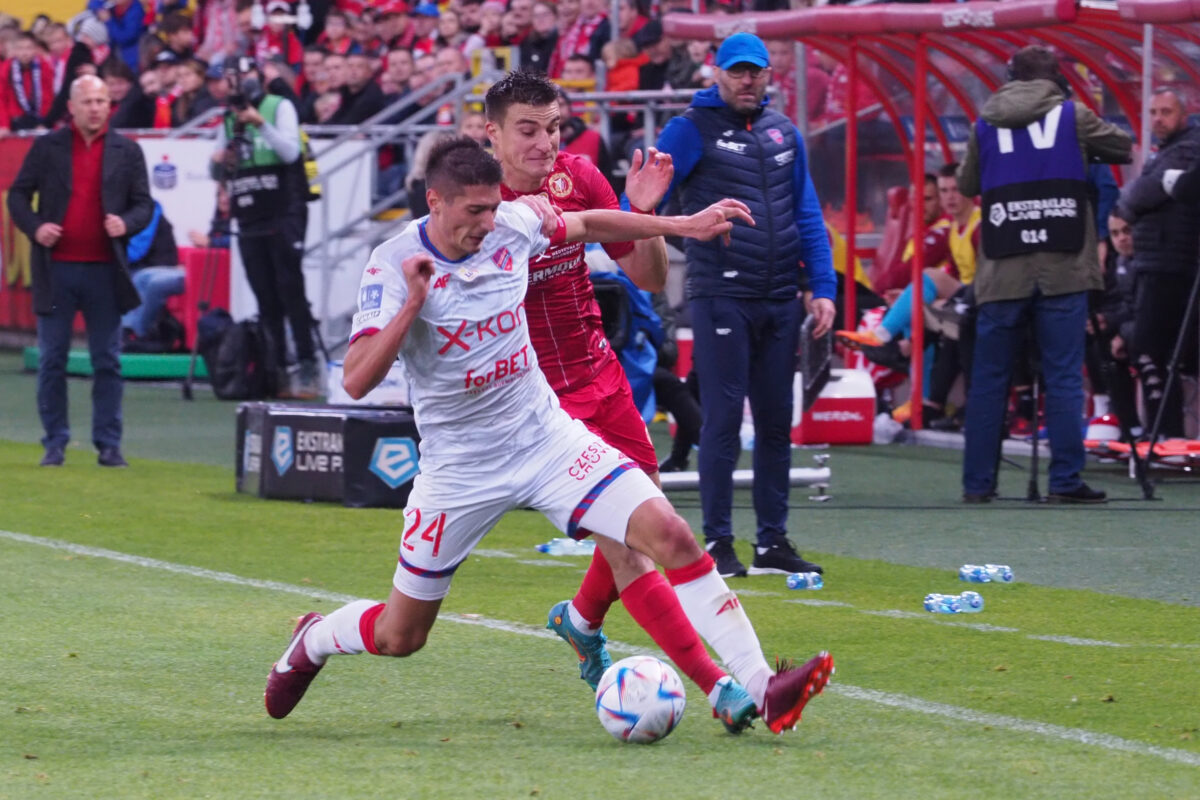 Widzew Łódź- Raków 0:0 / 02.10.2022 / fot. Łódzki Sport