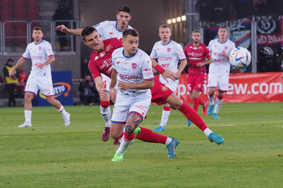 Widzew Łódź- Raków 0:0 / 02.10.2022 / fot. Łódzki Sport