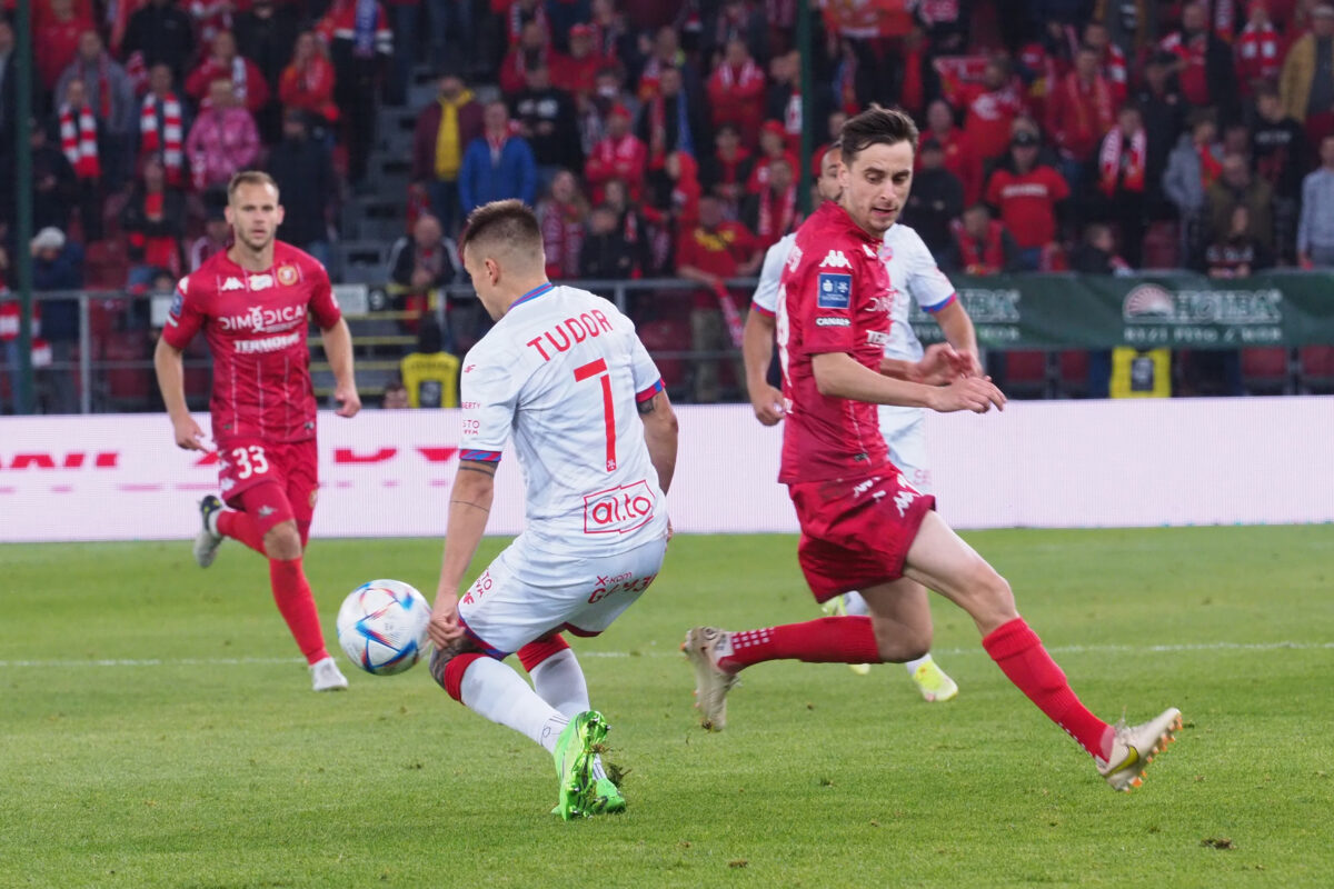 Widzew Łódź- Raków 0:0 / 02.10.2022 / fot. Łódzki Sport