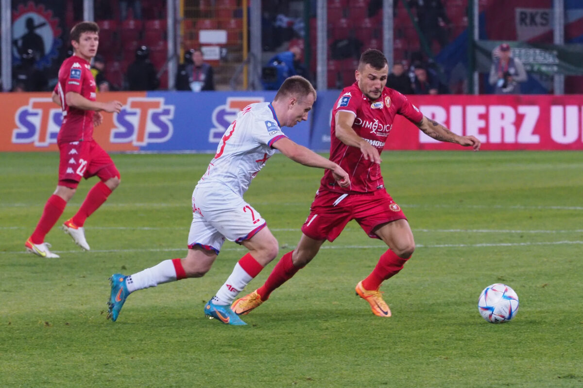 Widzew Łódź- Raków 0:0 / 02.10.2022 / fot. Łódzki Sport