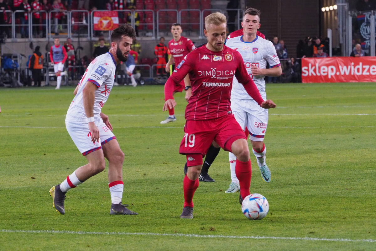 Widzew Łódź- Raków 0:0 / 02.10.2022 / fot. Łódzki Sport