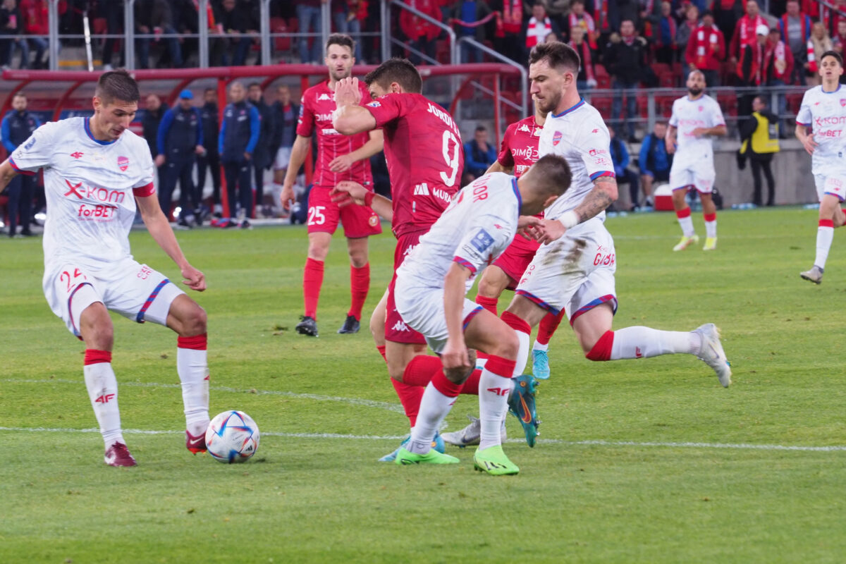 Widzew Łódź- Raków 0:0 / 02.10.2022 / fot. Łódzki Sport