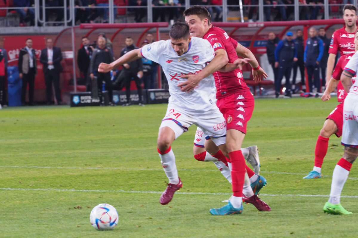 Widzew Łódź- Raków 0:0 / 02.10.2022 / fot. Łódzki Sport