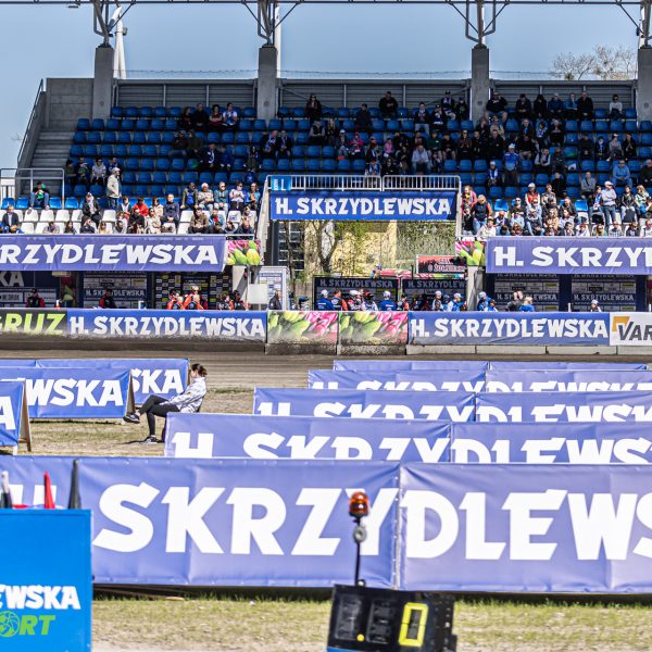 Moto Arena - stadion żużlowy w Łodzi podczas meczu Orła Łódź