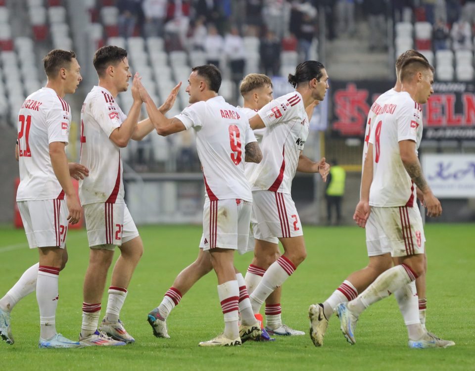 Piłkarze ŁKS-u Łódź pokonali Wisłę Kraków 3:1