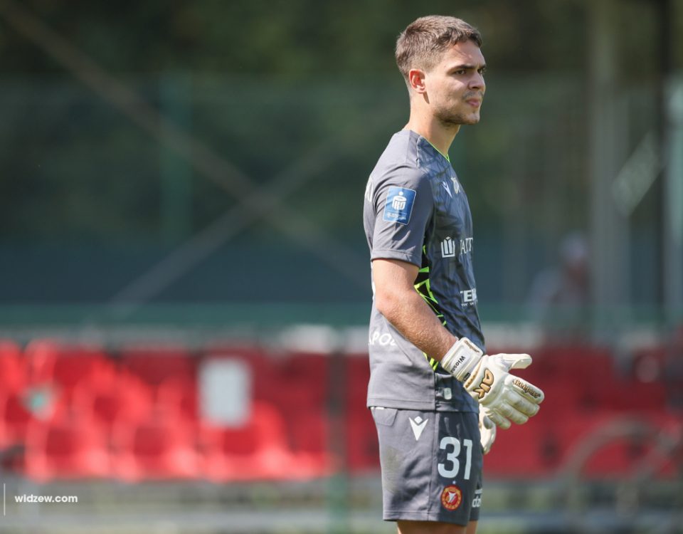 Mikołaj Biegański debiutował w oficjalnym meczu, a Widzew wygrał z Elaną Toruń 3:1