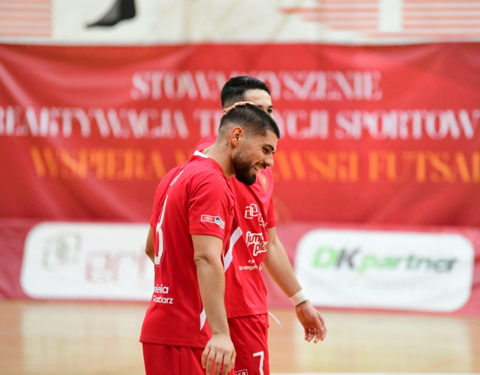 Adrian Ramirez i Jefferson Ortiz z Widzewa Łódź Futsal