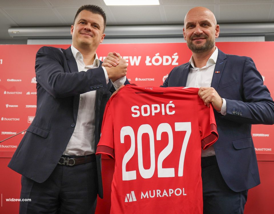 Mindaugas Nikolicius i Żeljko Sopić mają poprowadzić Widzew do sukcesów