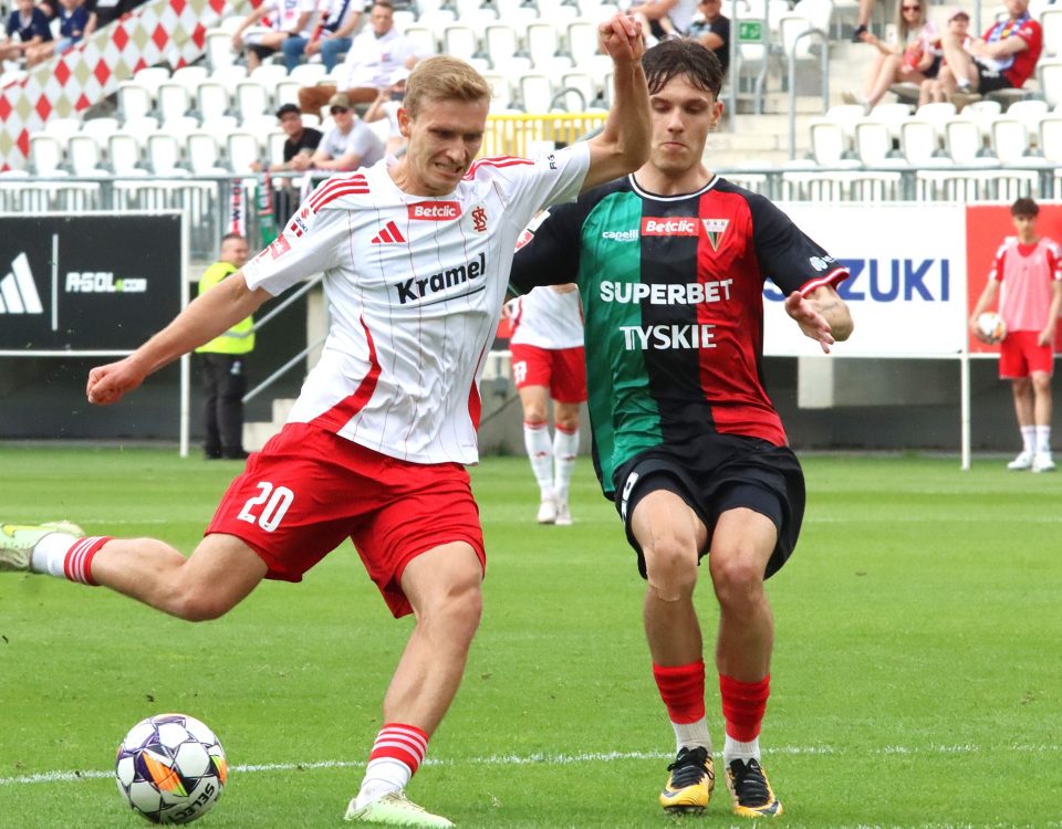 ŁKS Łódź potrzebuje punktów jak tlenu. Tak samo jak GKS Tychy. To zwiastuje nam ogromne emocje w niedzielne popołudnie.