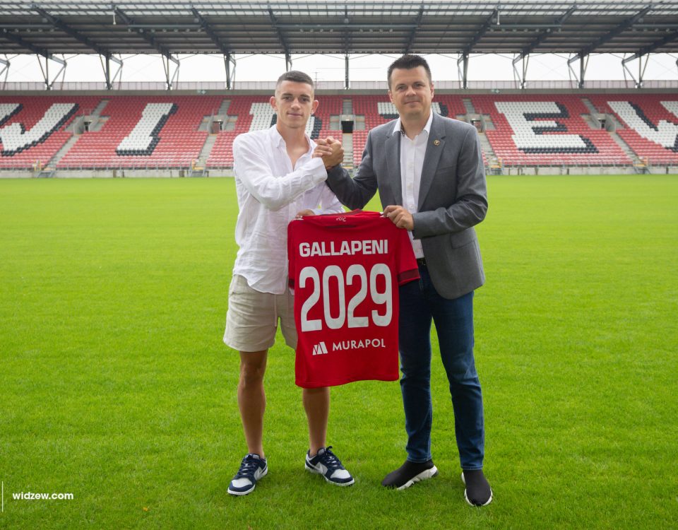 Widzew Łódź zaprezentował kolejnego, nowego piłkarza. Tym razem został nim Dion Gallapeni.