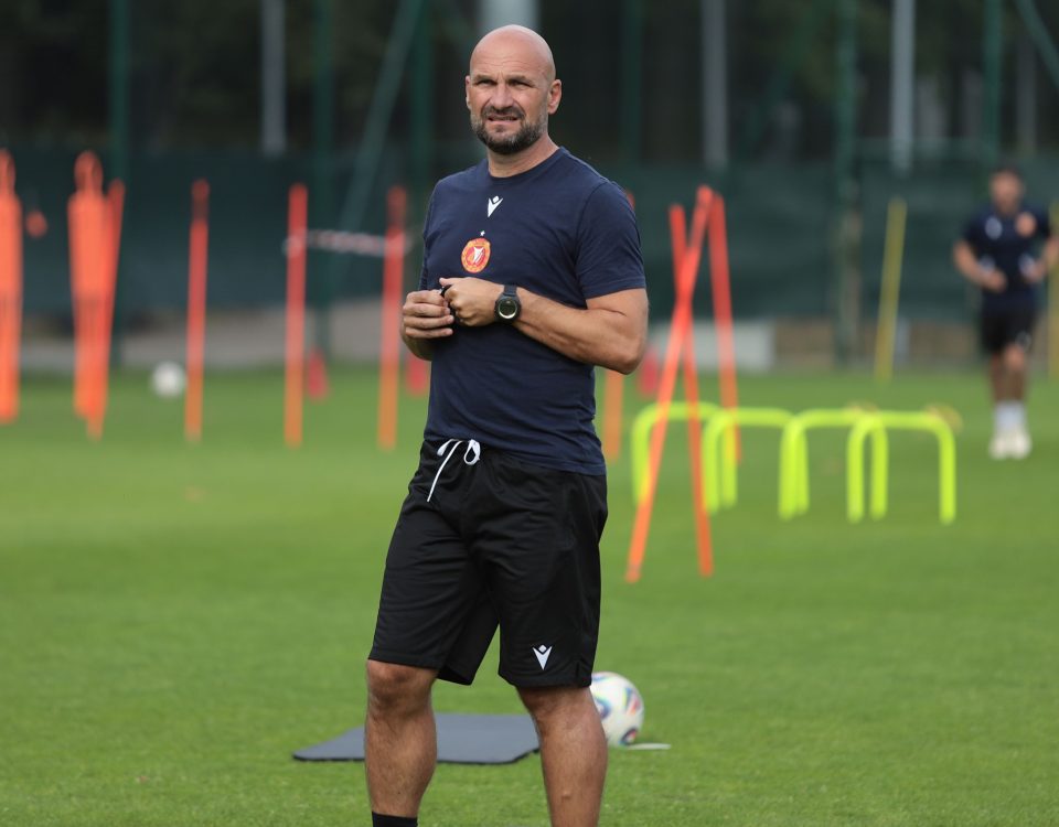 Trener Widzewa Żeljko Sopić