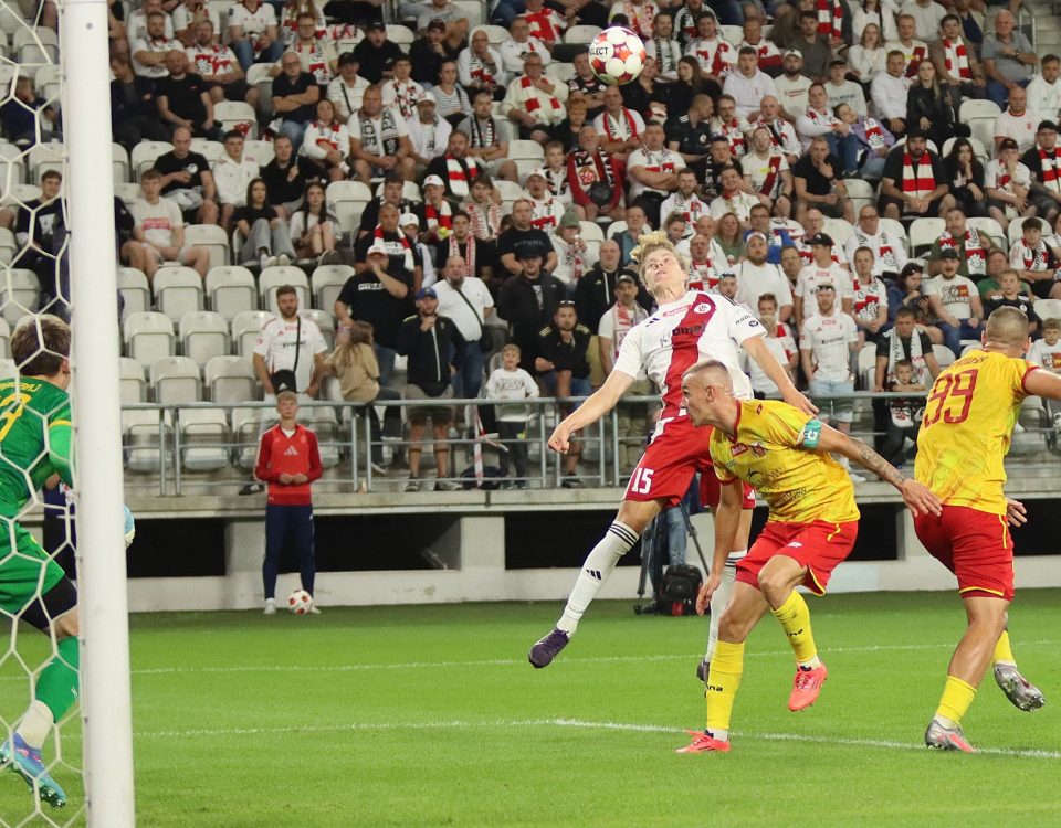 Zawodnik Wisły Kraków, który upokorzył ŁKS, został wybrany najlepszym graczem drugiej kolejki Betclic 1. Ligi.