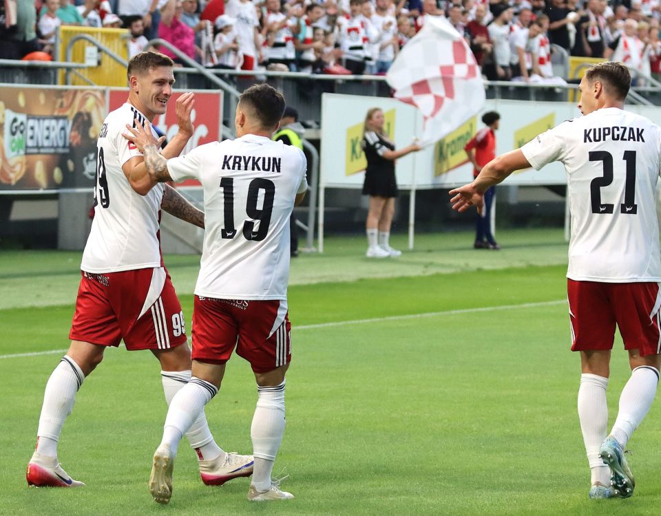 ŁKS Łódź rozgromił Polonię Bytom, a dubletem popisał się Fabian Piasecki.