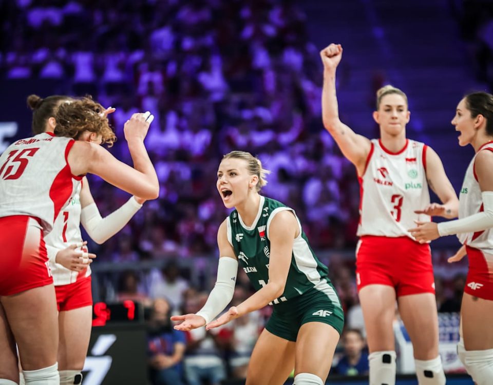 Reprezentacja Polski górą w starciu z Chinkami w ćwierćfinale Ligi Narodów w łódzkiej Atlas Arenie.