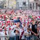ŁKS Łódź zaprezentował się kibicom. Na Placu Wolności pojawiło się mnóstwo fanów klubu z Al. Unii Lubelskiej 2.