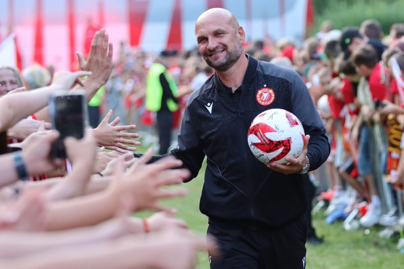 Zeljko Sopić, trener Widzewa/fot. Marek Młynarczyk