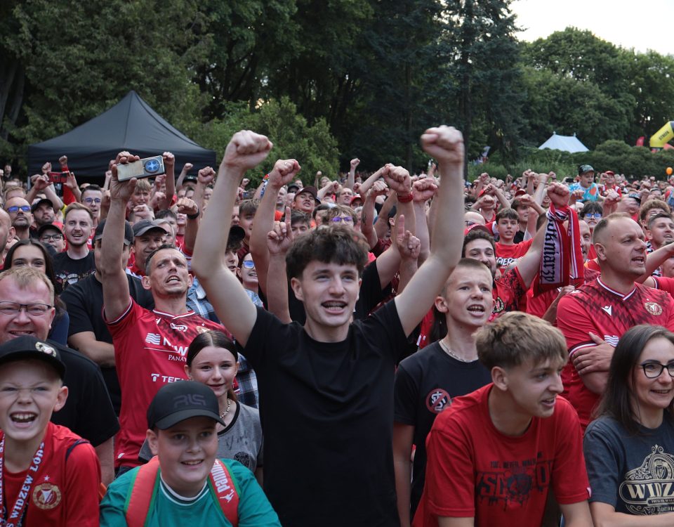 Widzew zaprezentował się w środę przed tysiącami kibiców