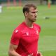 Trening Widzewa przed GKS-em Katowice. Tonio Teklić
