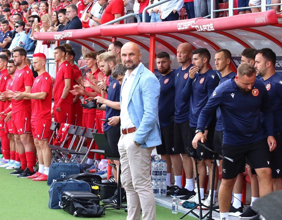 Widzew Łódź - Zagłębie Lubin. Żeljko Sopić