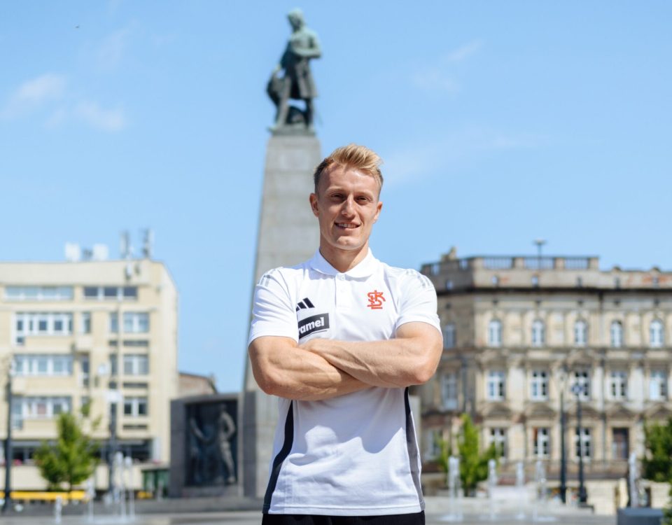 Jasper Löffelsend, nowy piłkarz ŁKS / fot. lkslodz.pl
