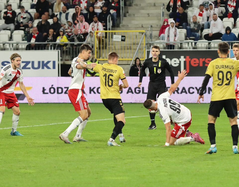 ŁKS Łódź podzielił się punktami z Polonią Warszawa, mimo że przegrywał już 0:2.