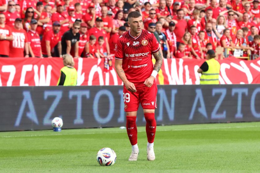 Widzew Łódź - GKS Katowice, Sebastian Bergier/fot. Marek Młynarczyk