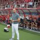 Widzew Łódź zremisował z Wisłą Płock. Trener Sopić był wyraźnie niepocieszony po tym spotkaniu.