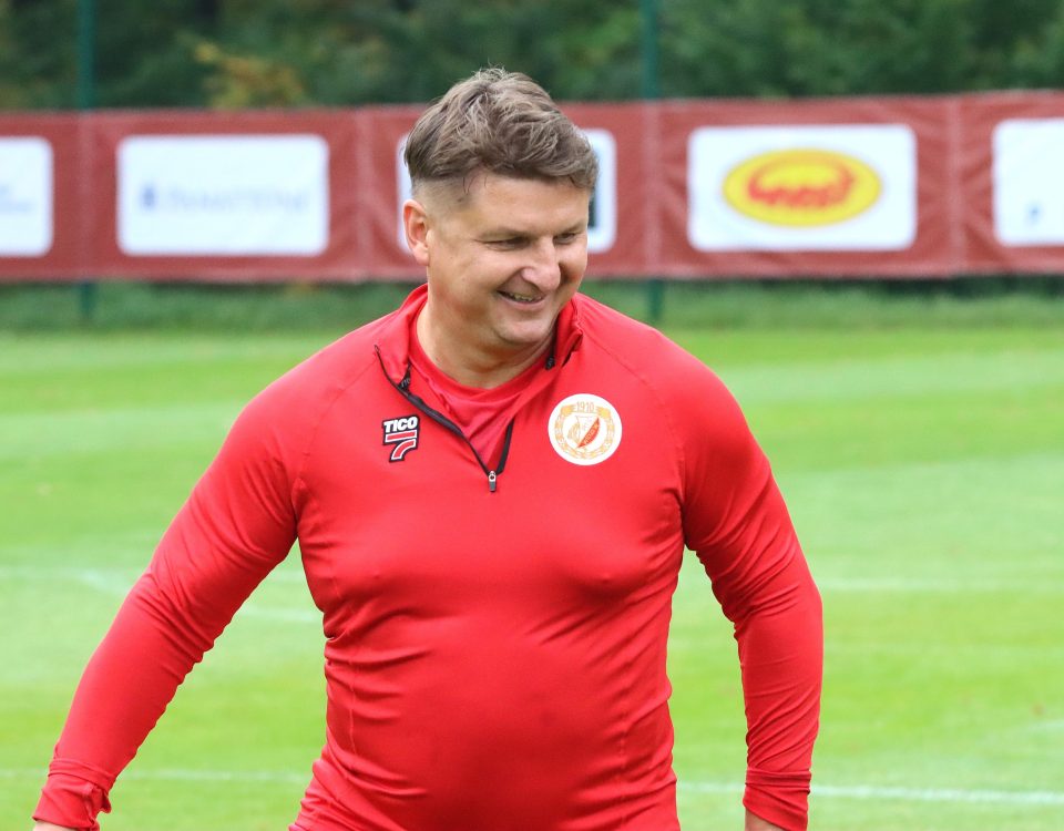 Marek Citko podczas meczu na 10-lecie Reaktywacji Tradycji Sportowych (fot. Marek Młynarczyk)