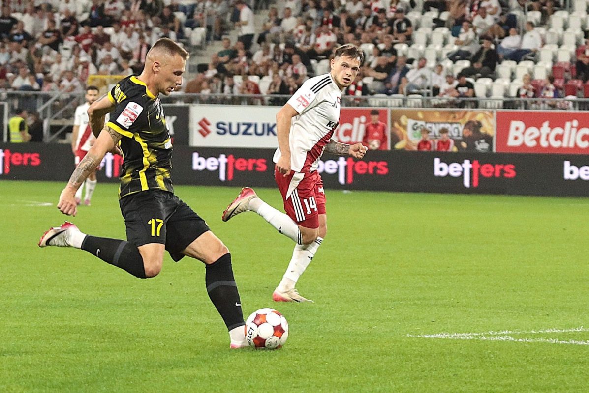 ŁKS Łódź bezbramkowo zremisował z Wieczystą Kraków.