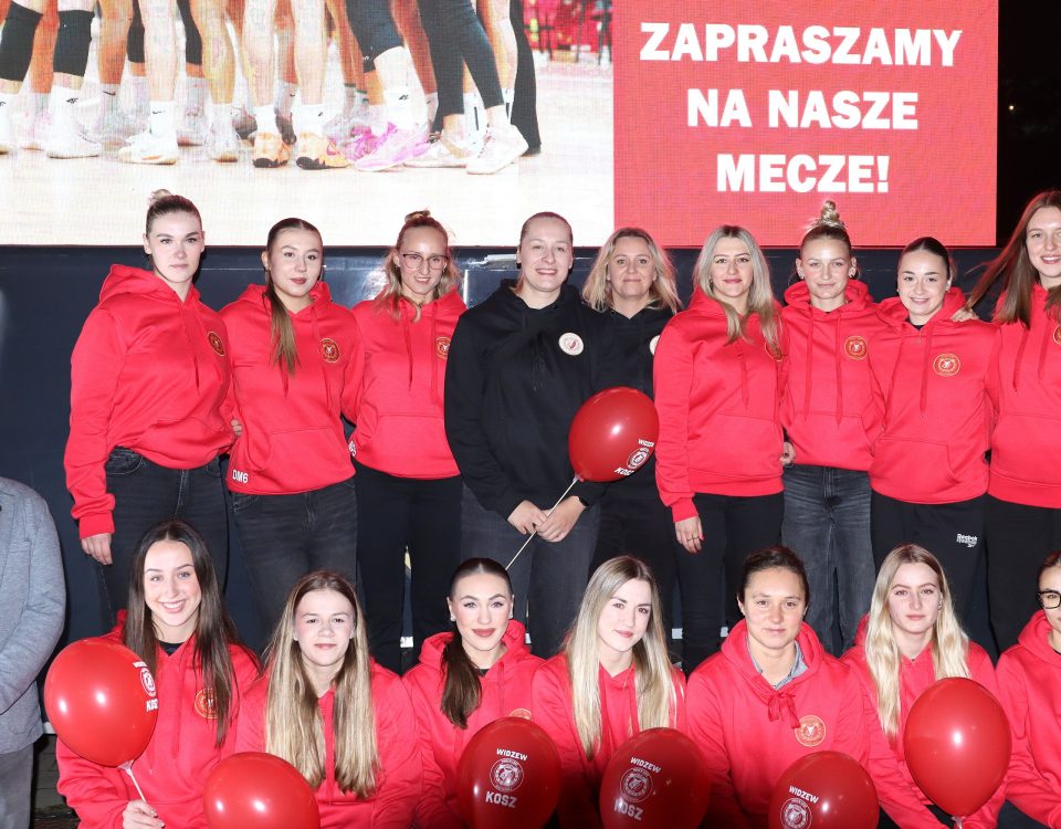 MUKS Widzew Łódź zaprezentował drużynę przed meczem PKO Ekstraklasy przed spotkaniem piłkarskiego Widzewa.