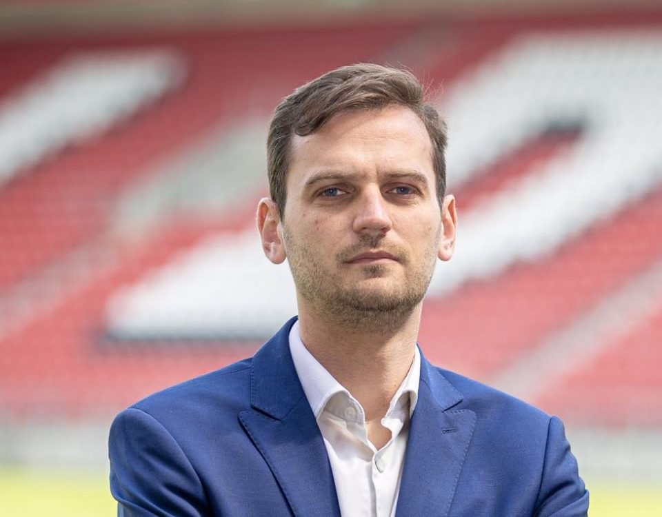Maciej Szymański, były wiceprezes Widzewa